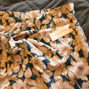 Pretty flower shorts.